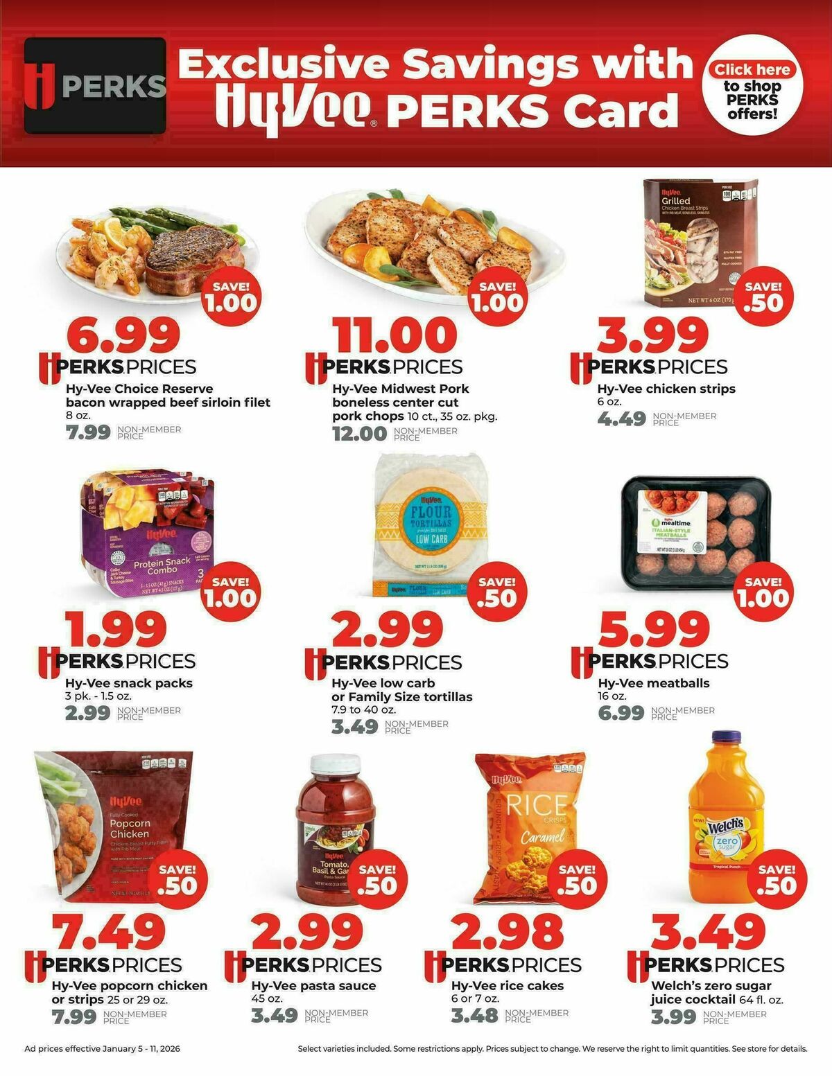 Hy-Vee Weekly Ad from January 5