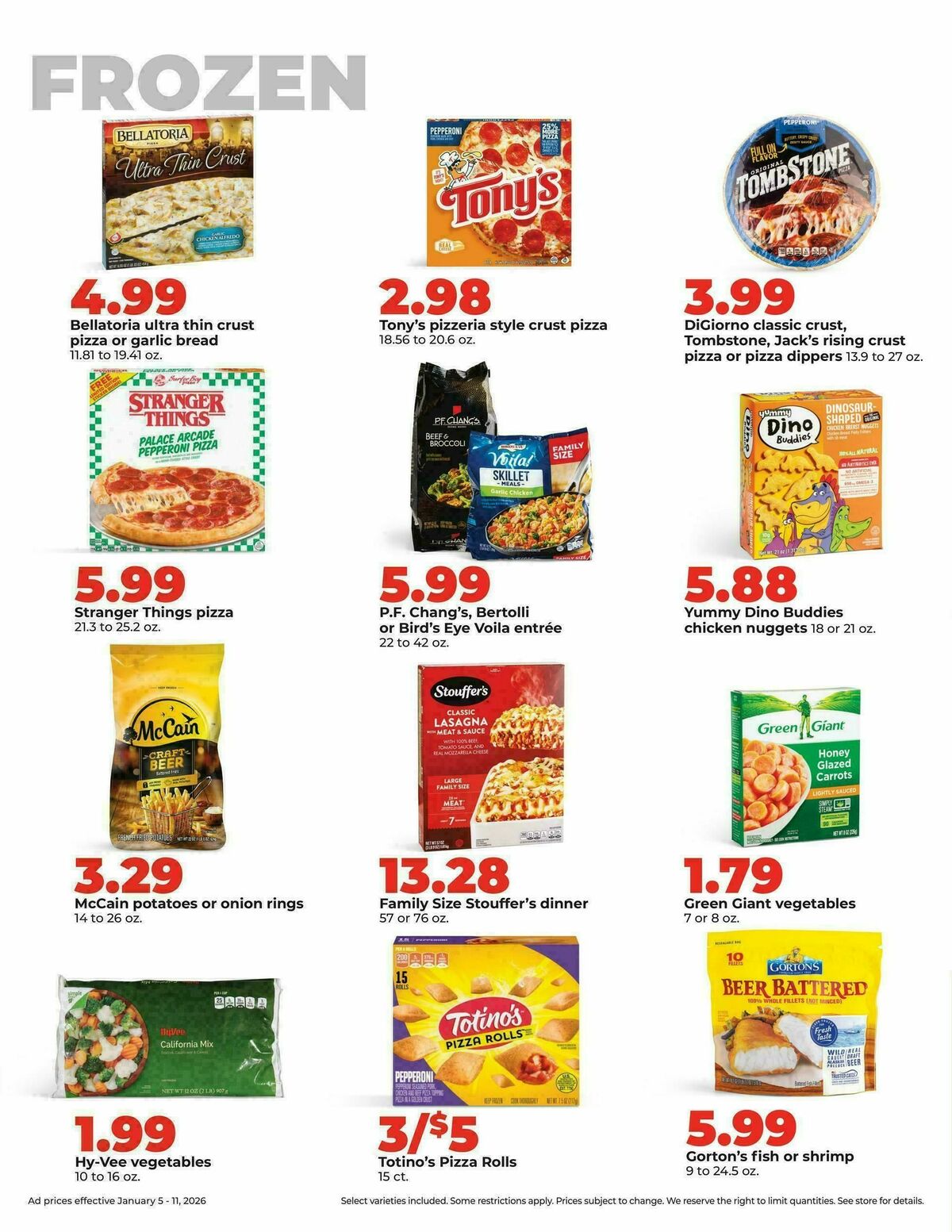 Hy-Vee Weekly Ad from January 5