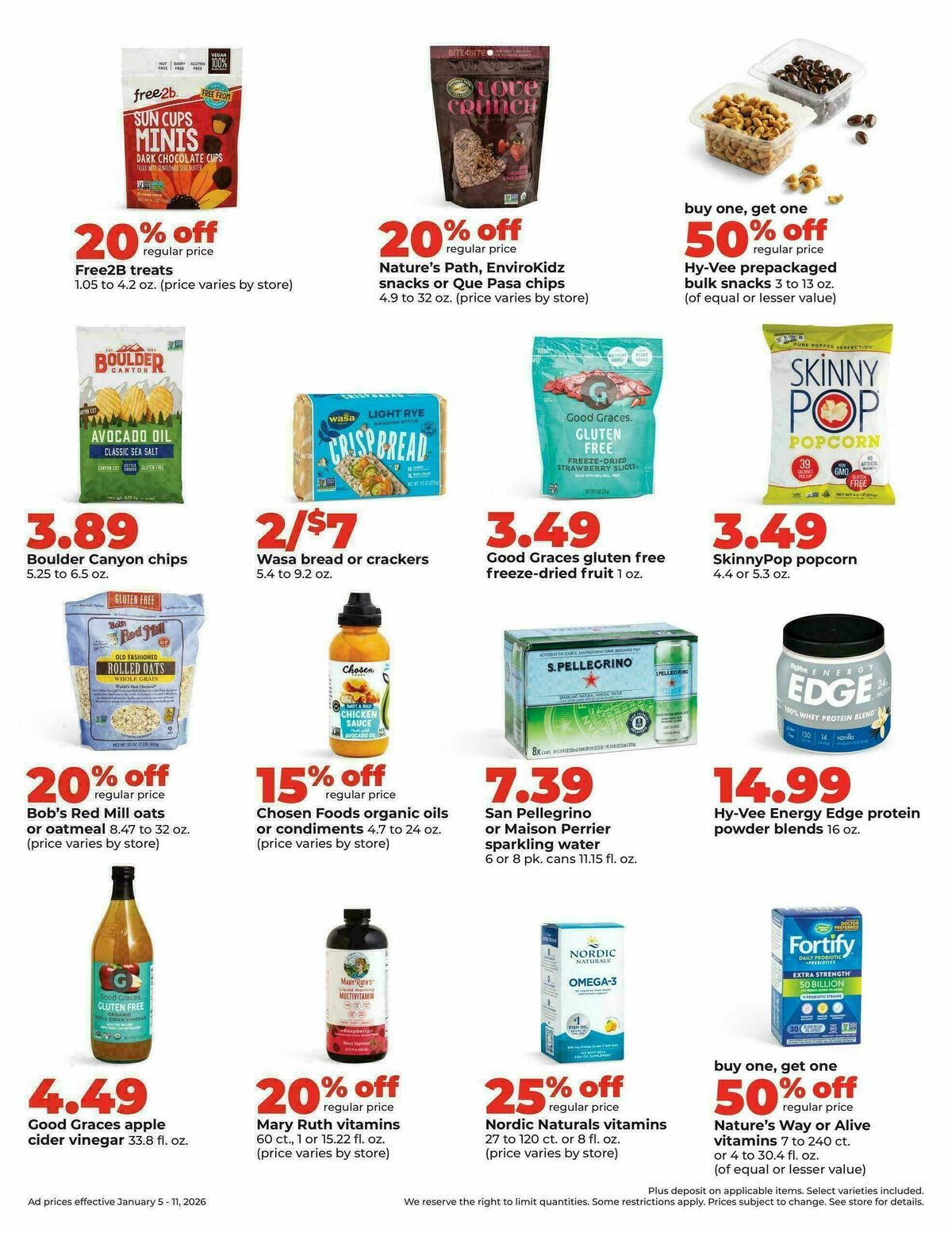 Hy-Vee Weekly Ad from January 5