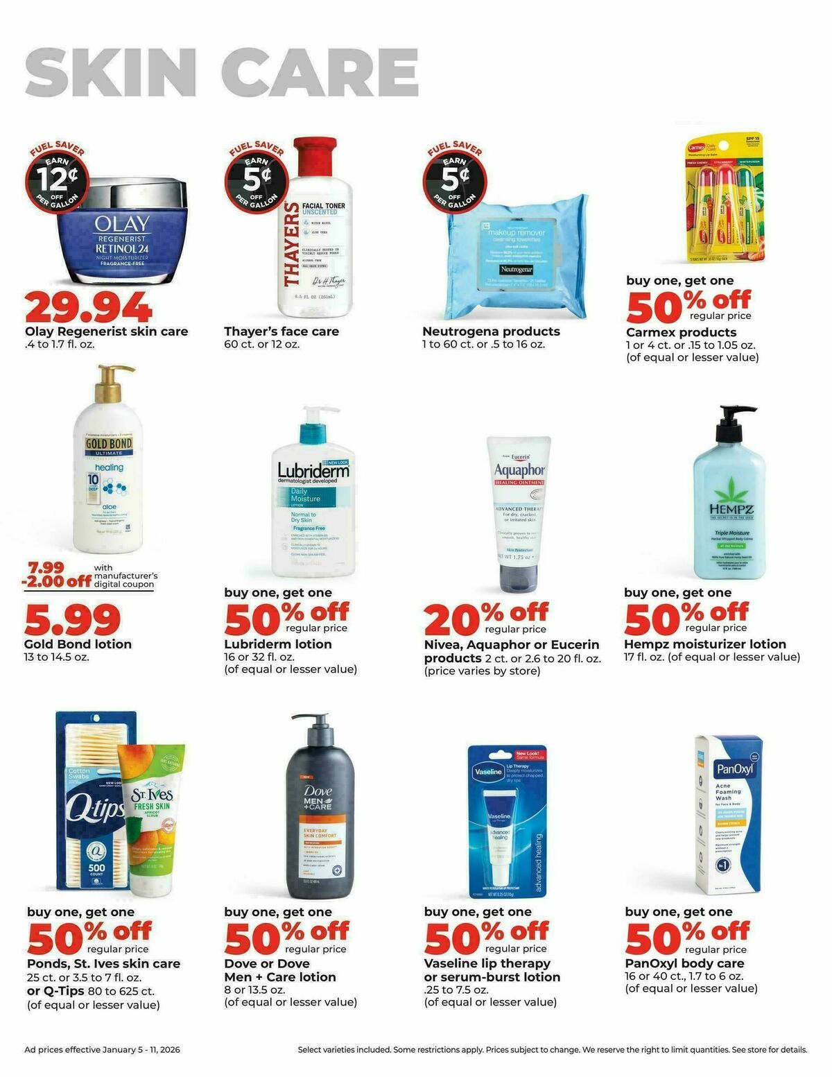 Hy-Vee Weekly Ad from January 5