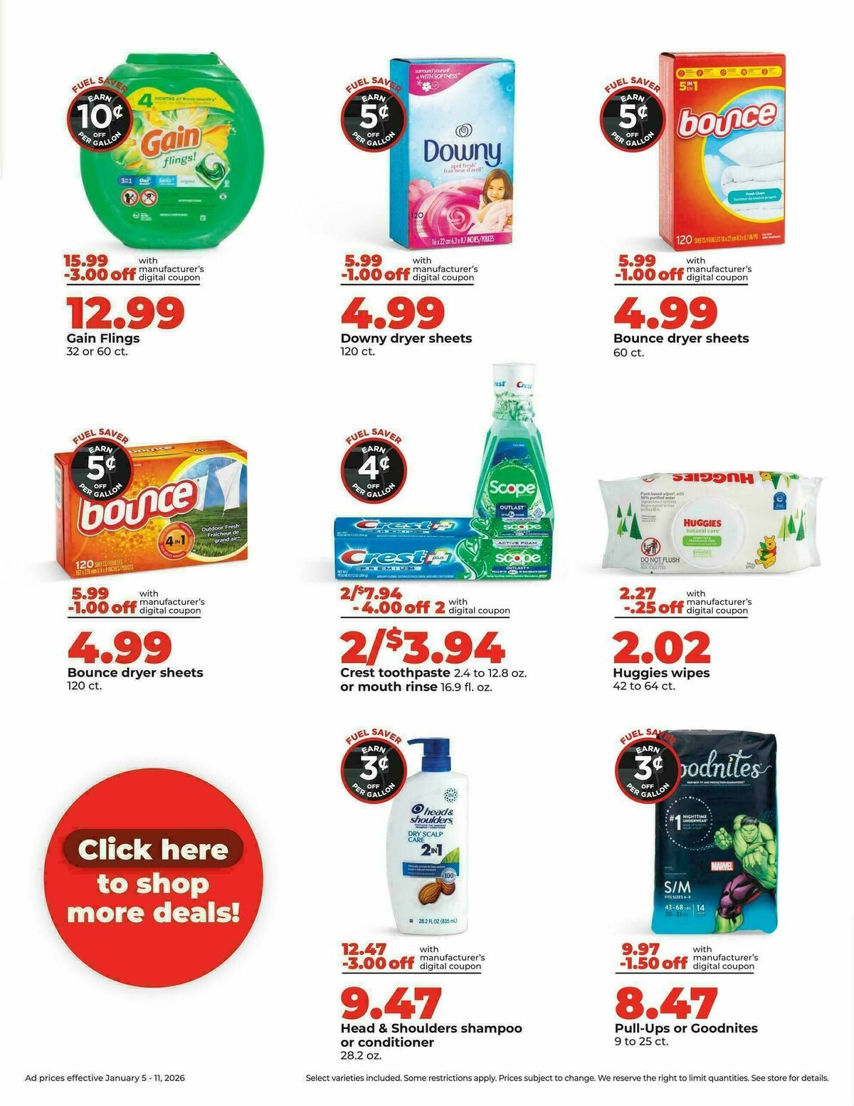 Hy-Vee Weekly Ad from January 5