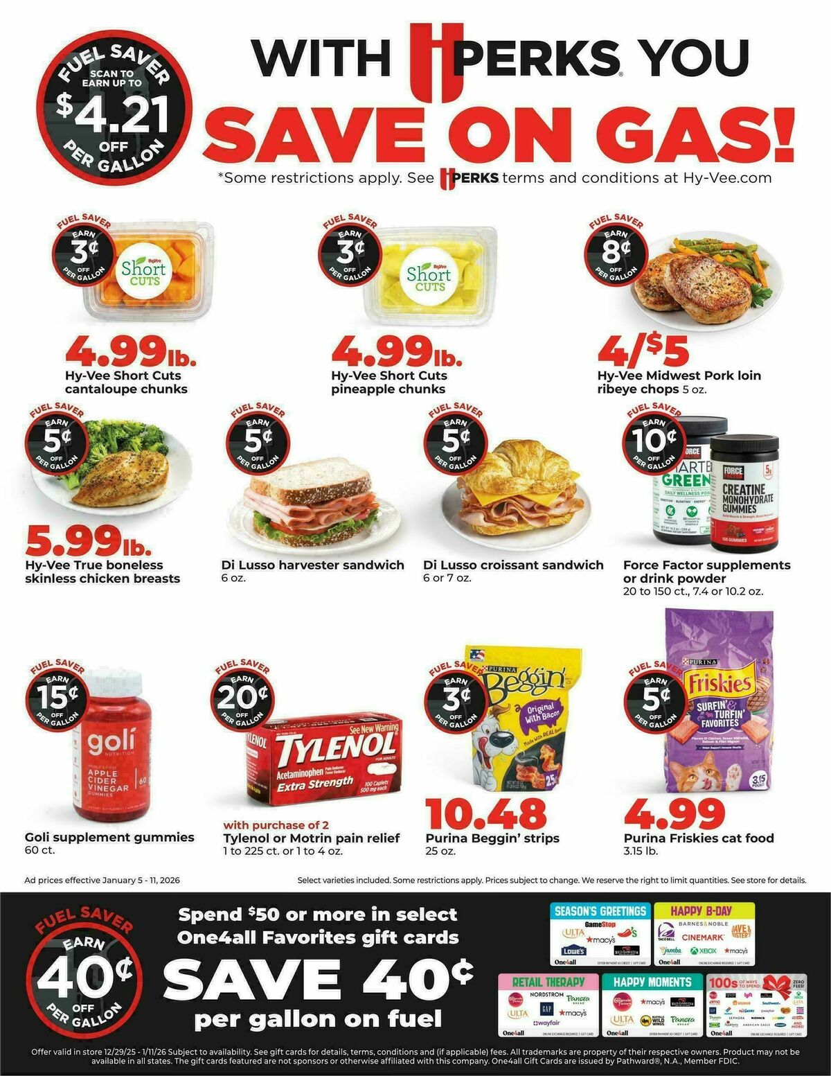 Hy-Vee Weekly Ad from January 5