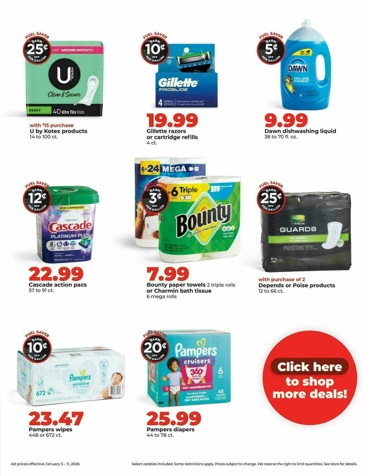 Hy-Vee Weekly Ad from January 5