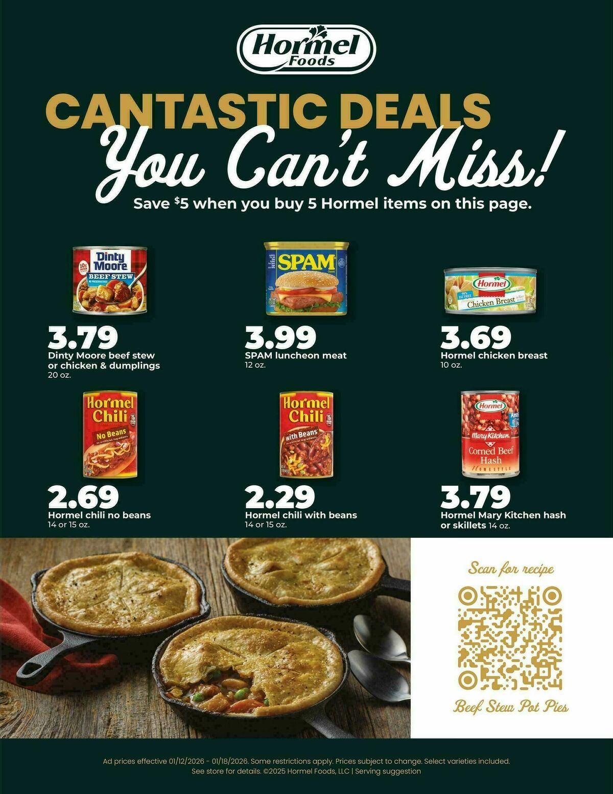 Hy-Vee Weekly Ad from January 12
