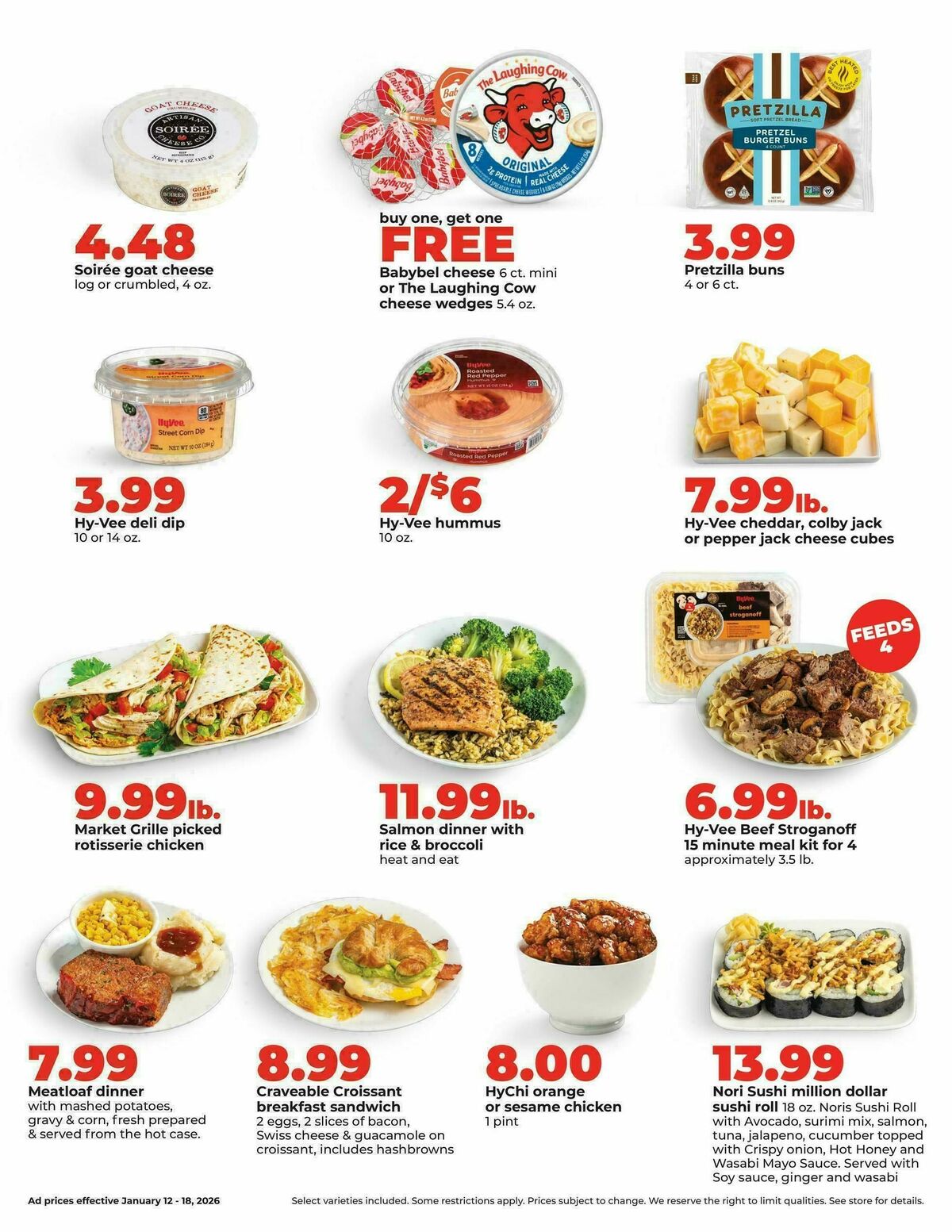 Hy-Vee Weekly Ad from January 12