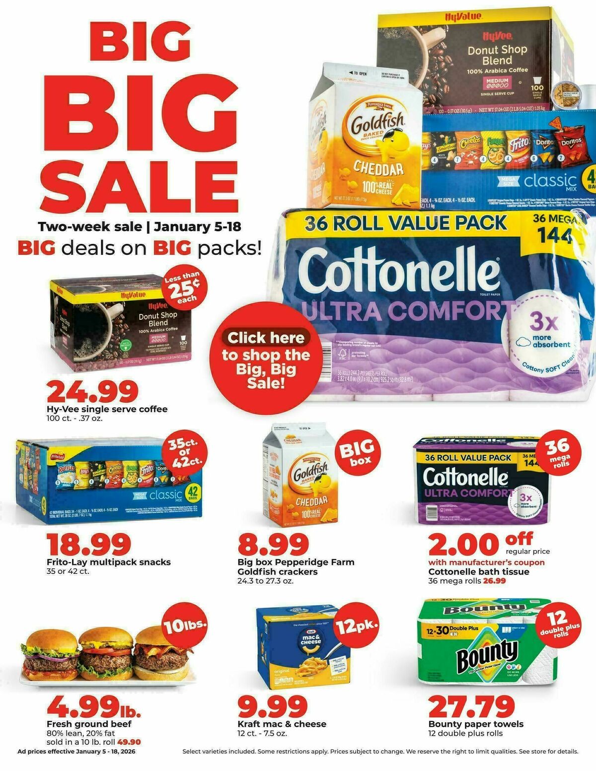 Hy-Vee Weekly Ad from January 12