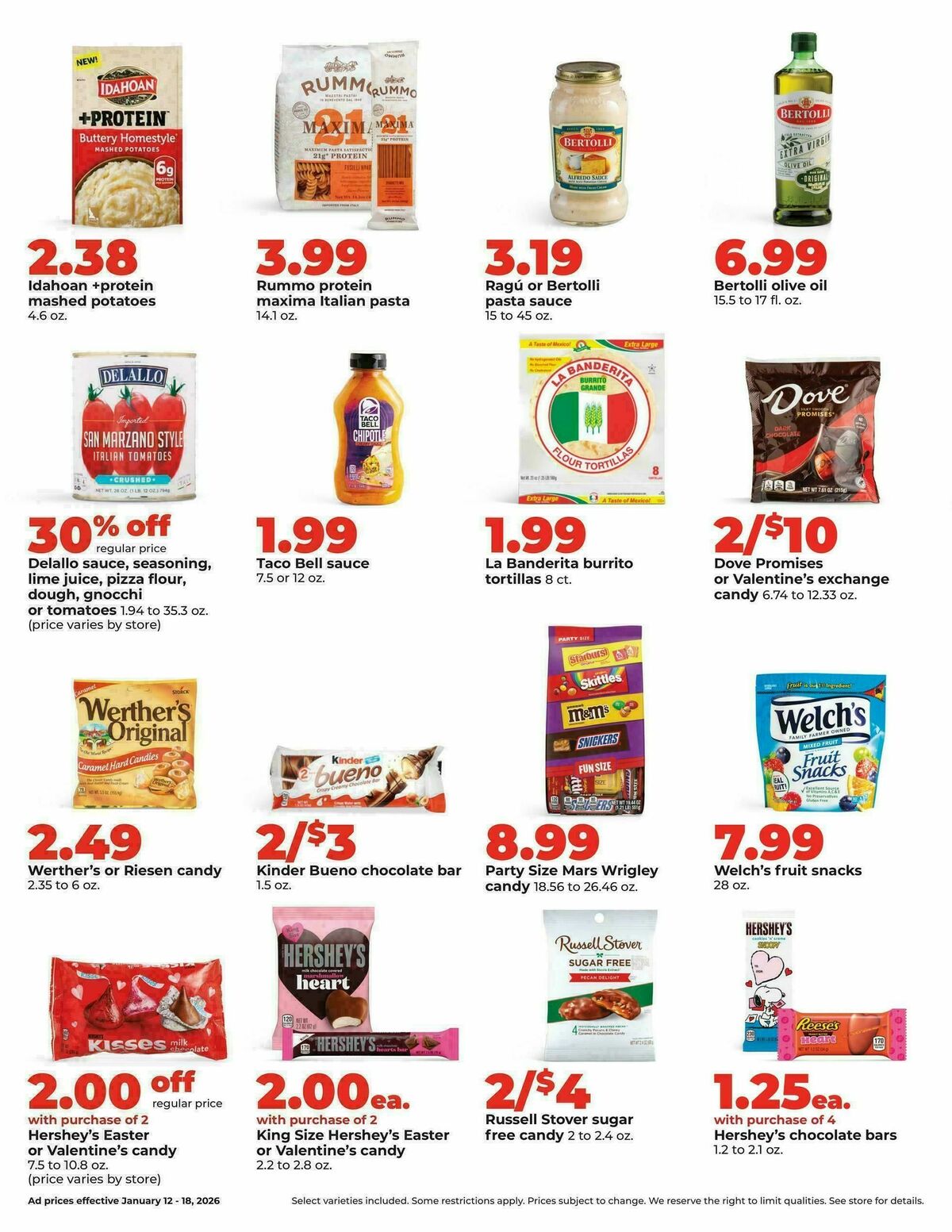 Hy-Vee Weekly Ad from January 12