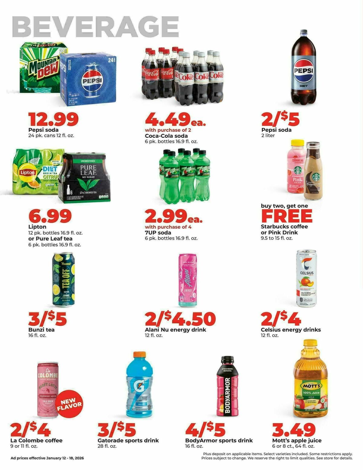 Hy-Vee Weekly Ad from January 12