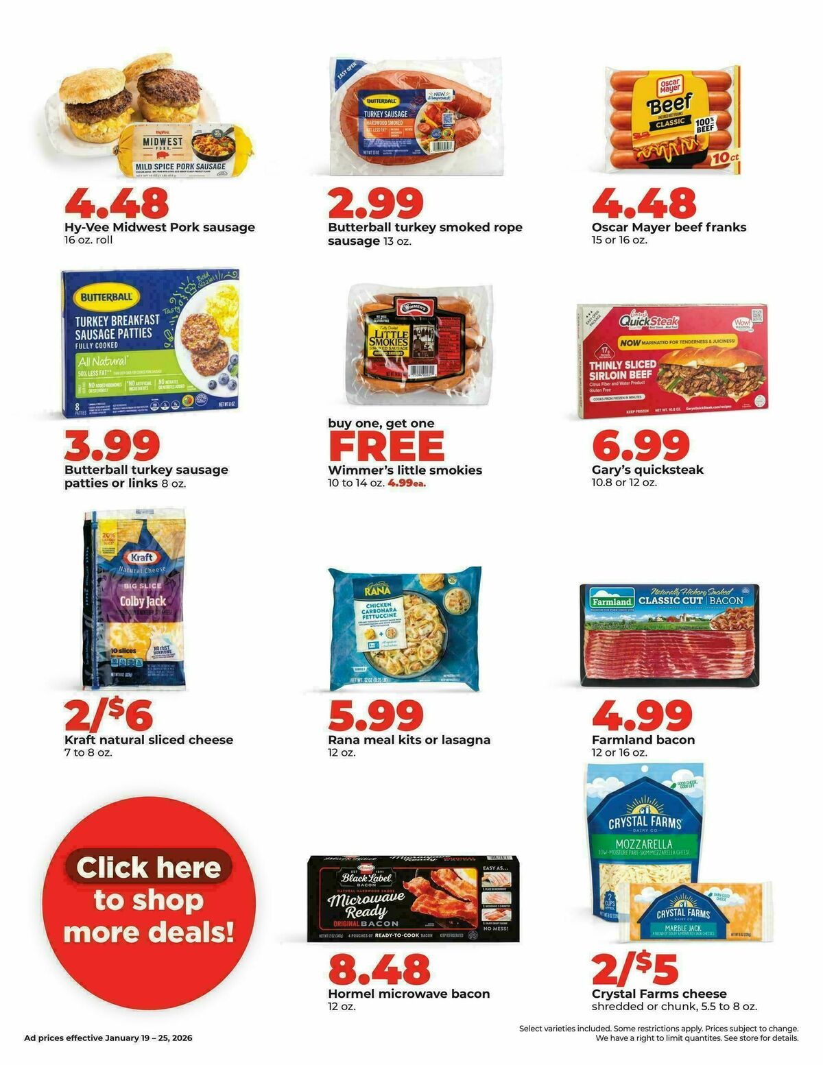 Hy-Vee Weekly Ad from January 19