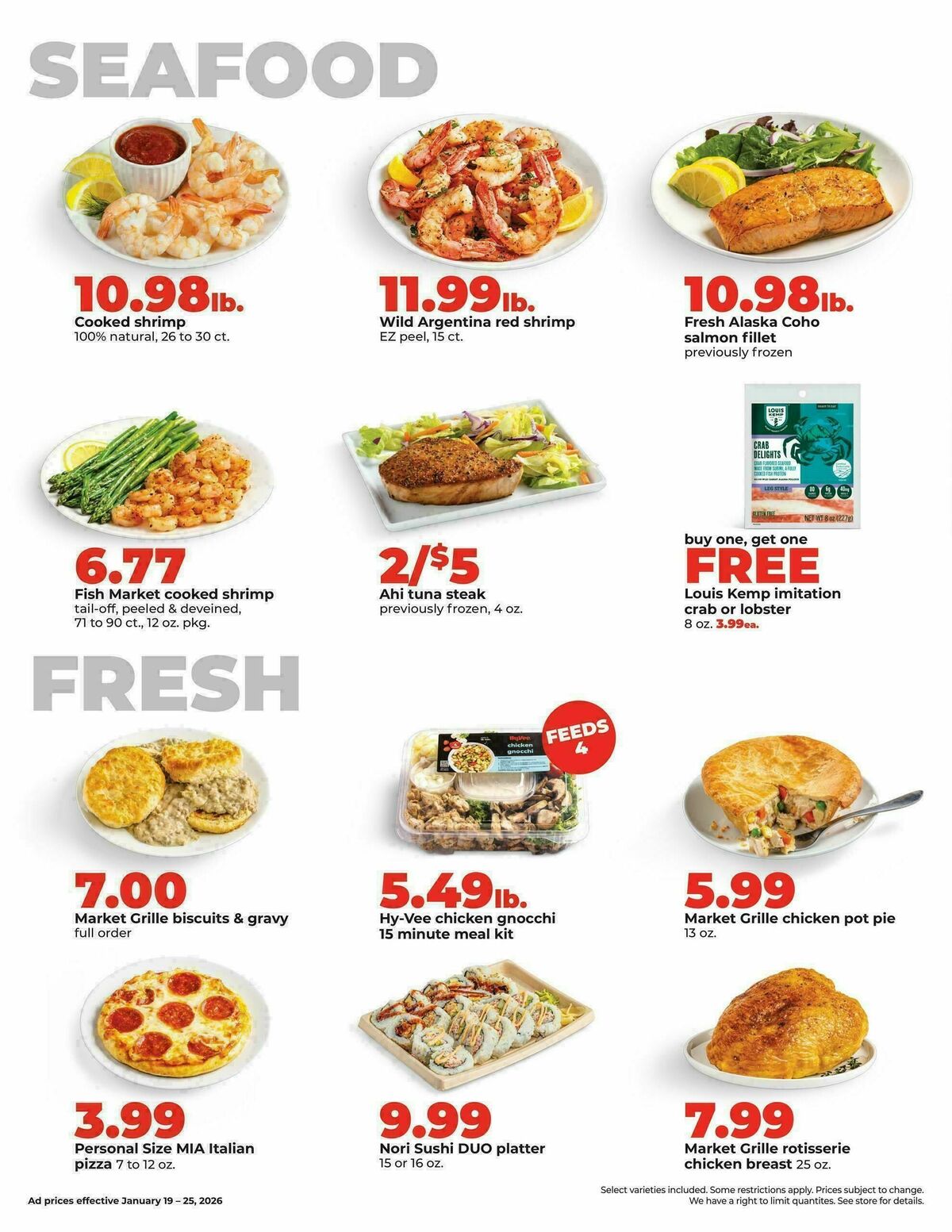 Hy-Vee Weekly Ad from January 19