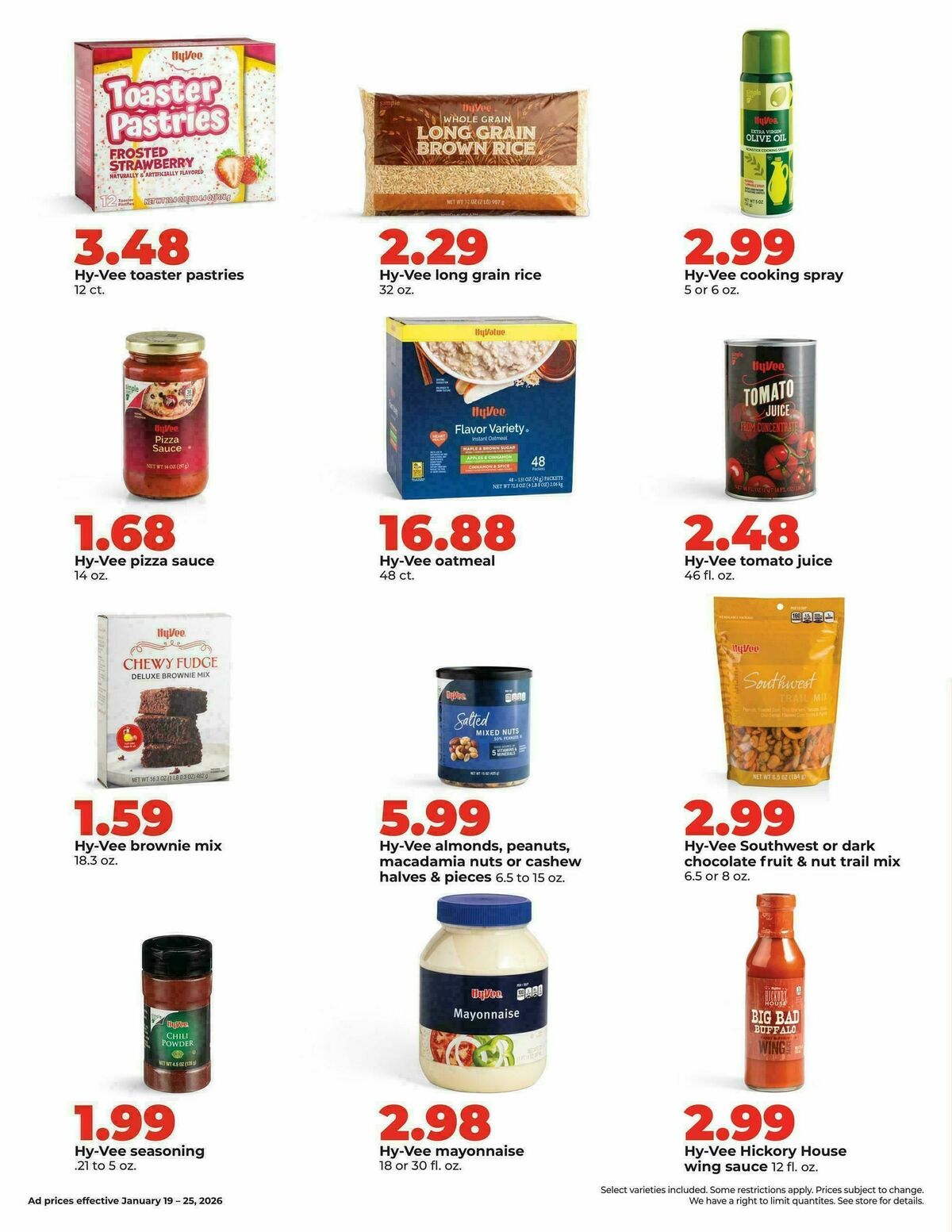 Hy-Vee Weekly Ad from January 19