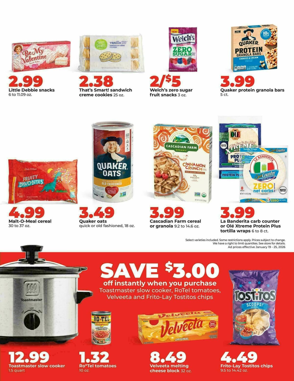 Hy-Vee Weekly Ad from January 19