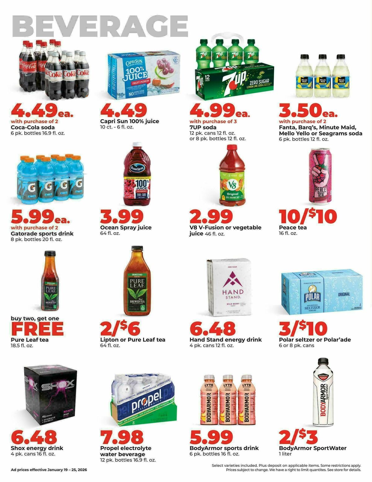 Hy-Vee Weekly Ad from January 19