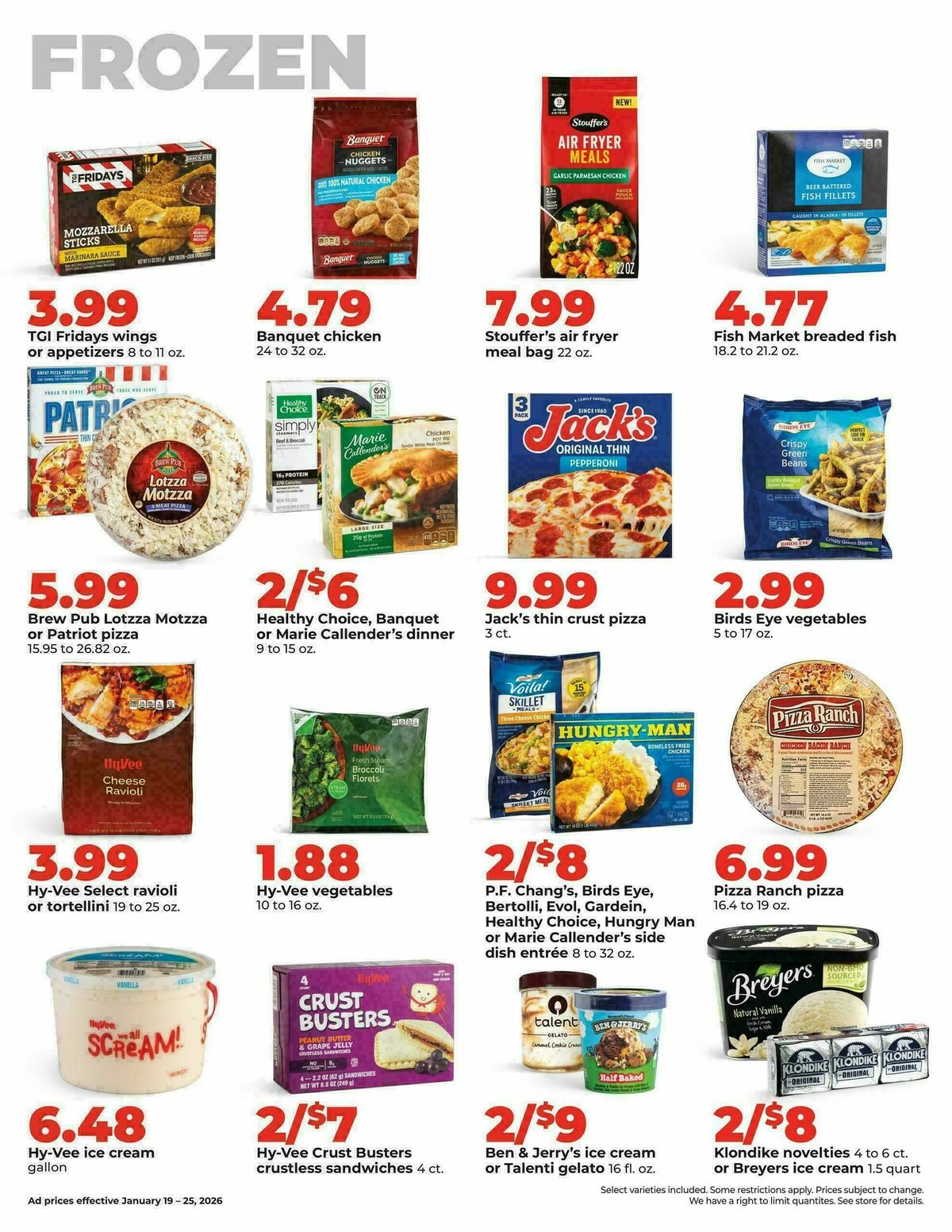 Hy-Vee Weekly Ad from January 19