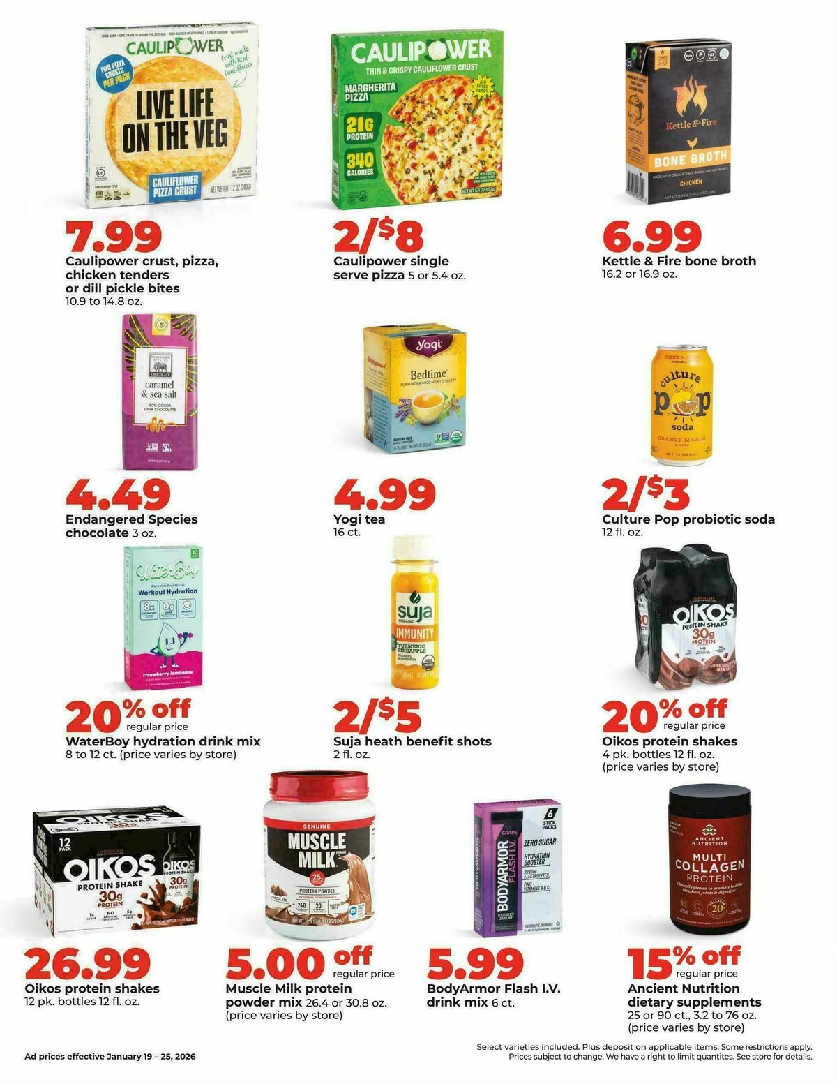 Hy-Vee Weekly Ad from January 19