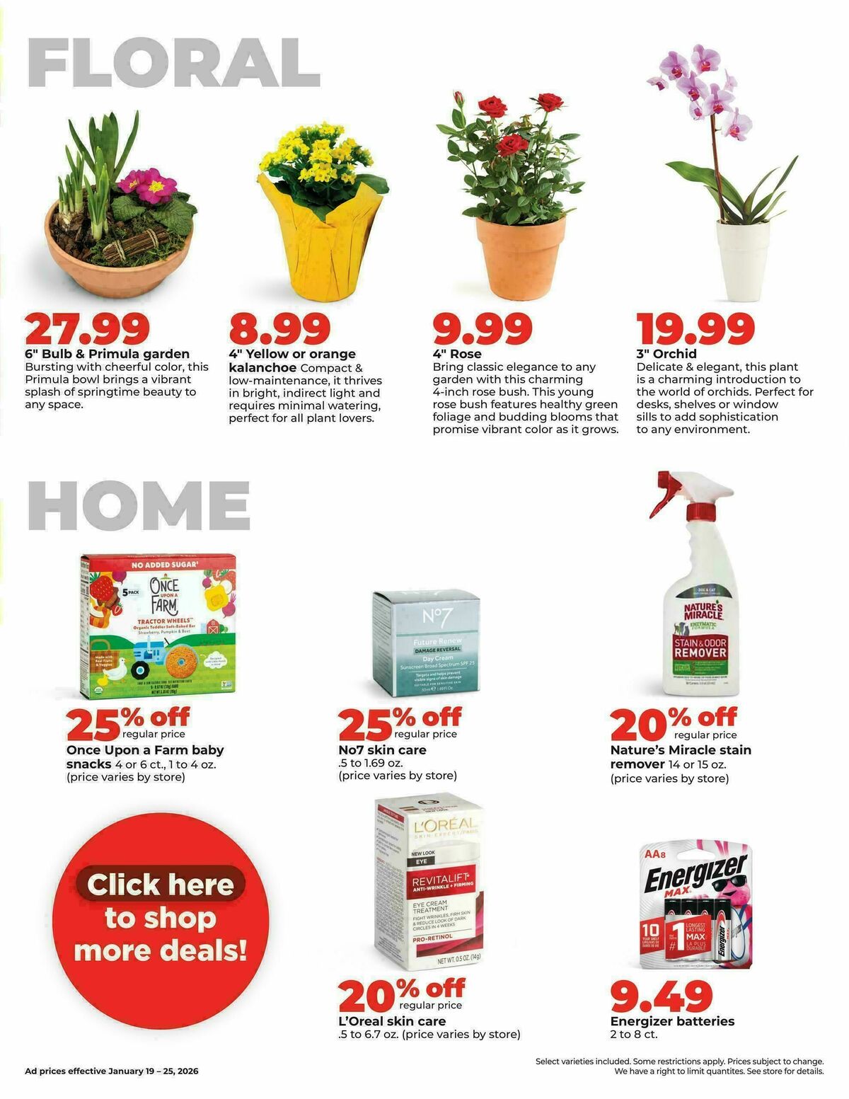 Hy-Vee Weekly Ad from January 19