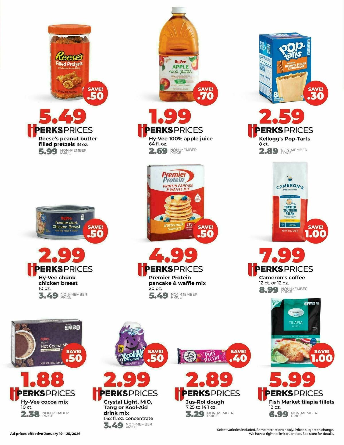 Hy-Vee Weekly Ad from January 19