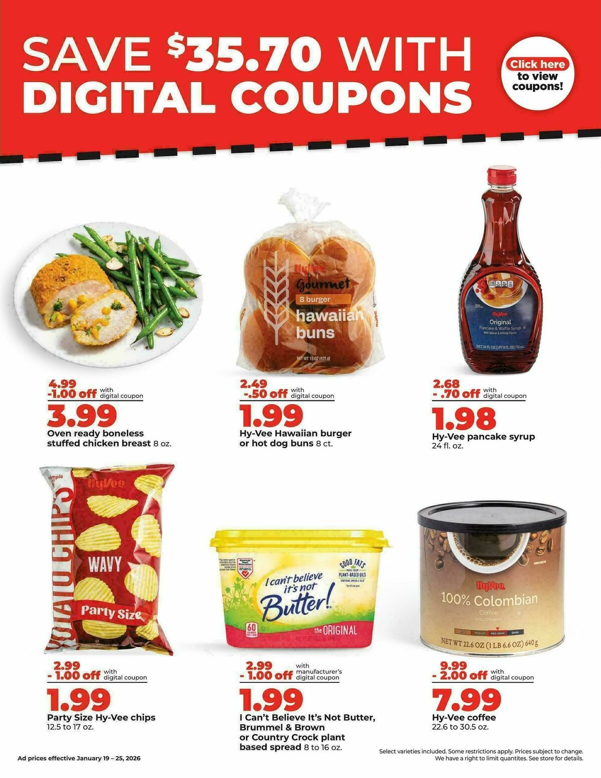Hy-Vee Weekly Ad from January 19
