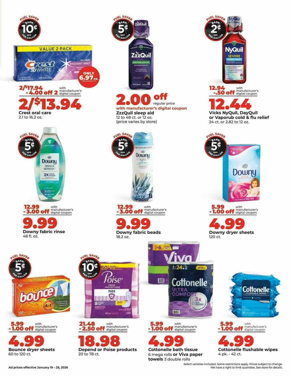 Hy-Vee Weekly Ad from January 19