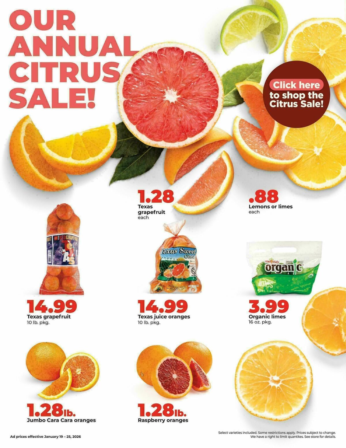 Hy-Vee Weekly Ad from January 19