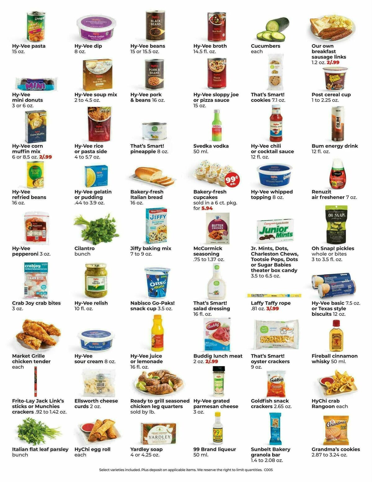 Hy-Vee 99 Cent Sale! Weekly Ad from January 23