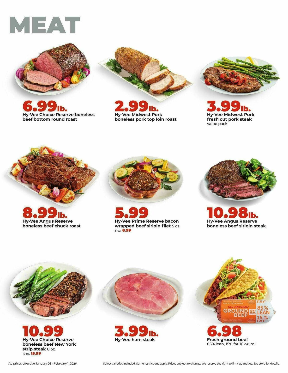 Hy-Vee Weekly Ad from January 26