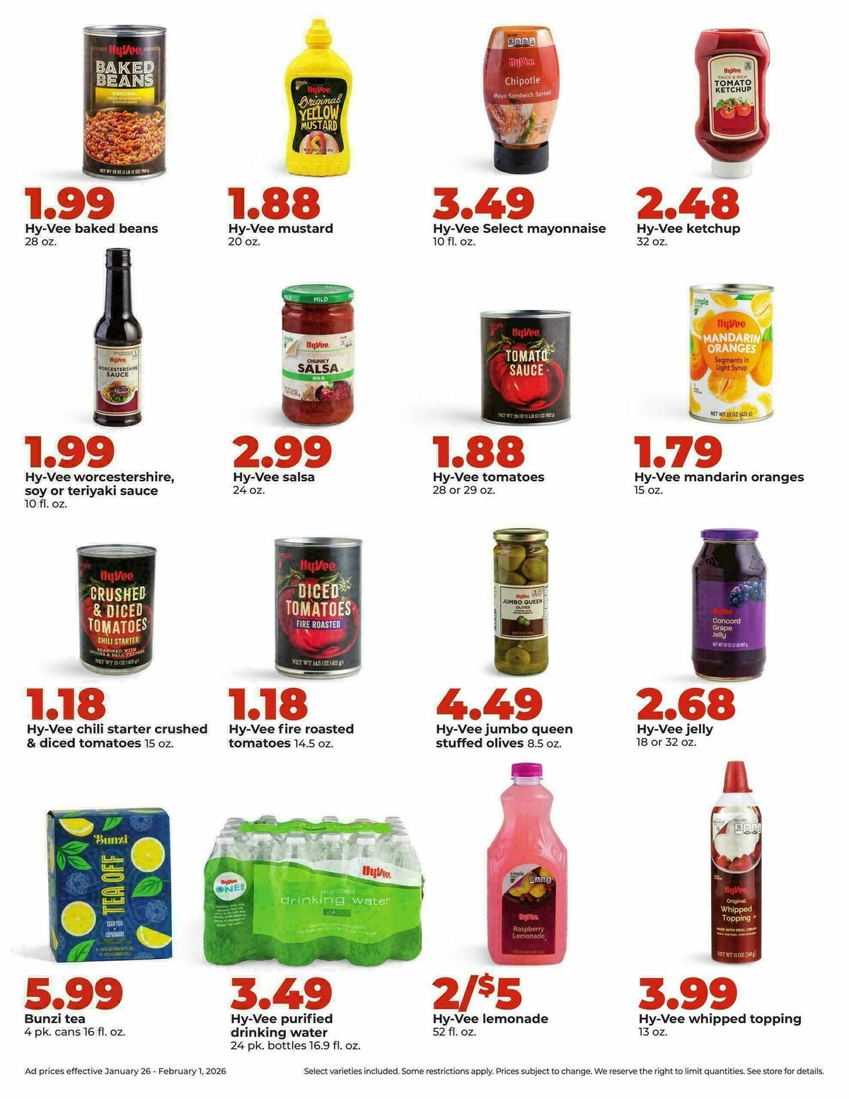 Hy-Vee Weekly Ad from January 26