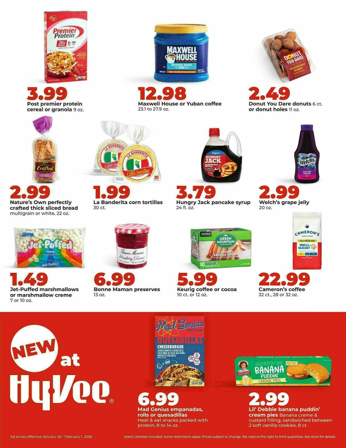 Hy-Vee Weekly Ad from January 26