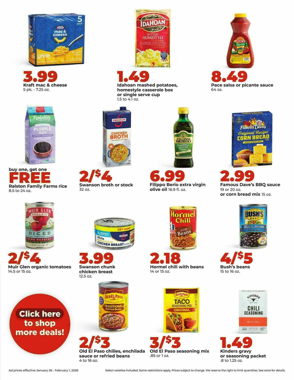 Hy-Vee Weekly Ad from January 26