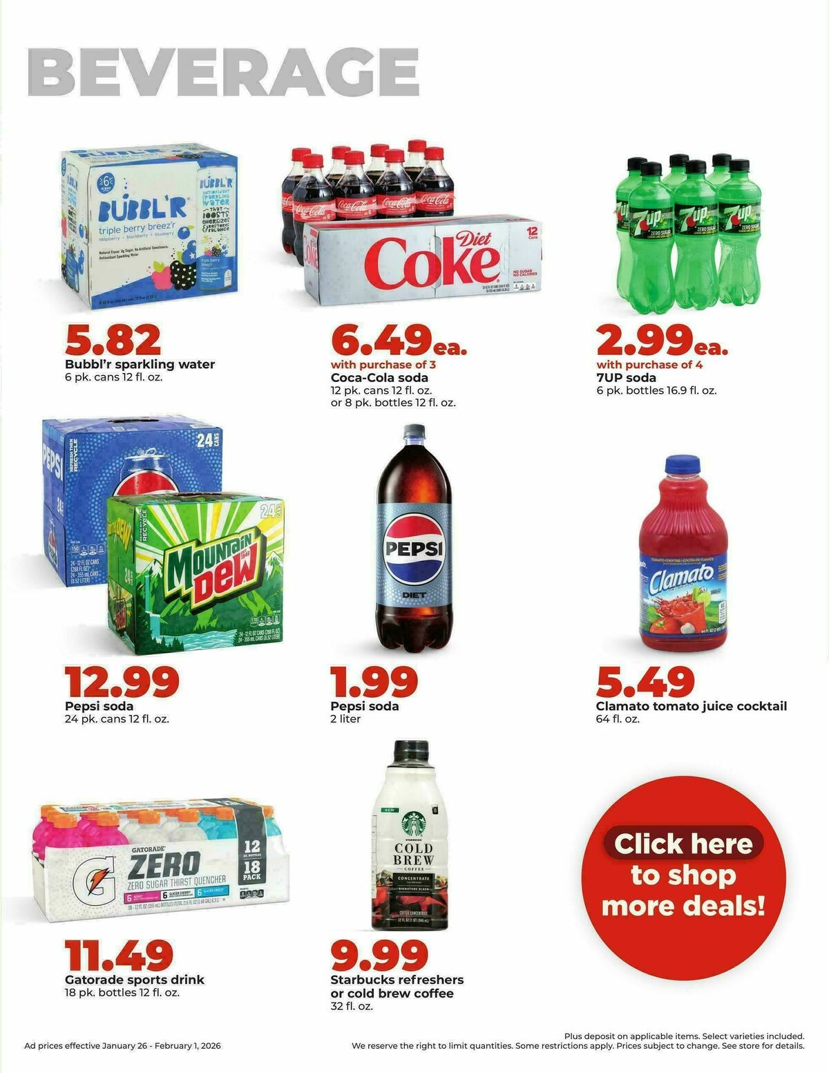 Hy-Vee Weekly Ad from January 26