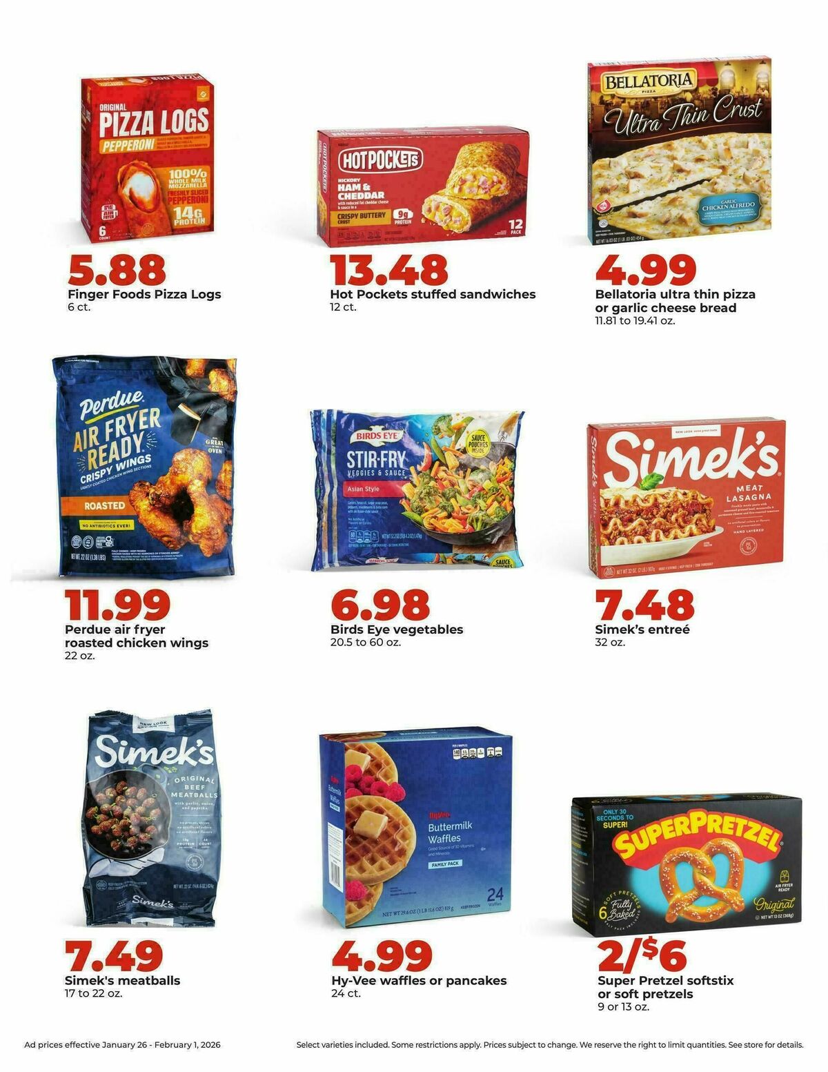 Hy-Vee Weekly Ad from January 26