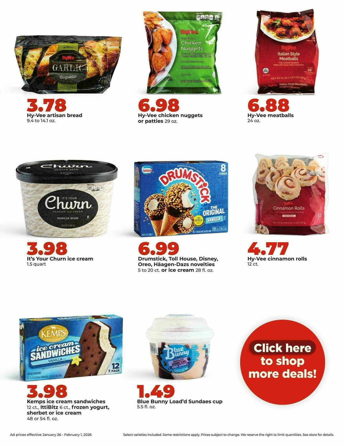 Hy-Vee Weekly Ad from January 26