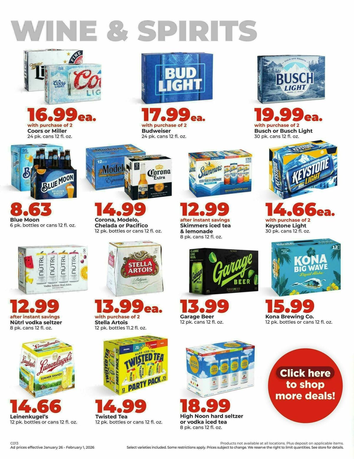 Hy-Vee Weekly Ad from January 26