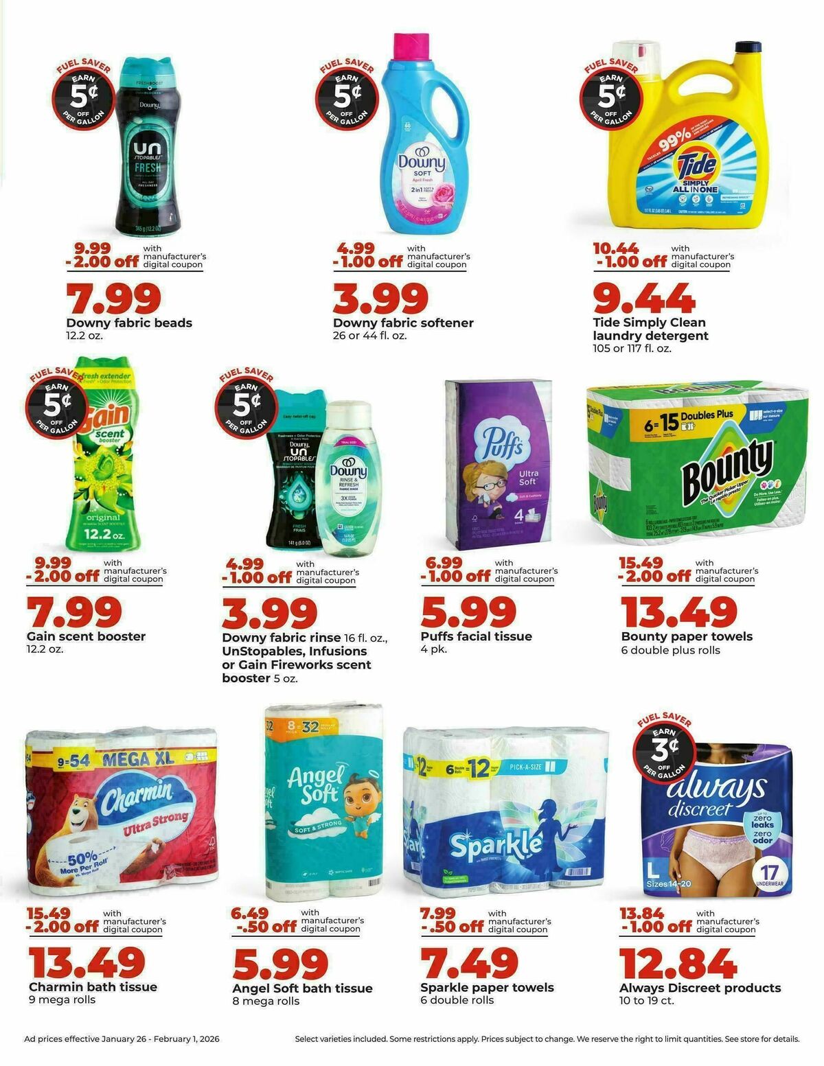 Hy-Vee Weekly Ad from January 26