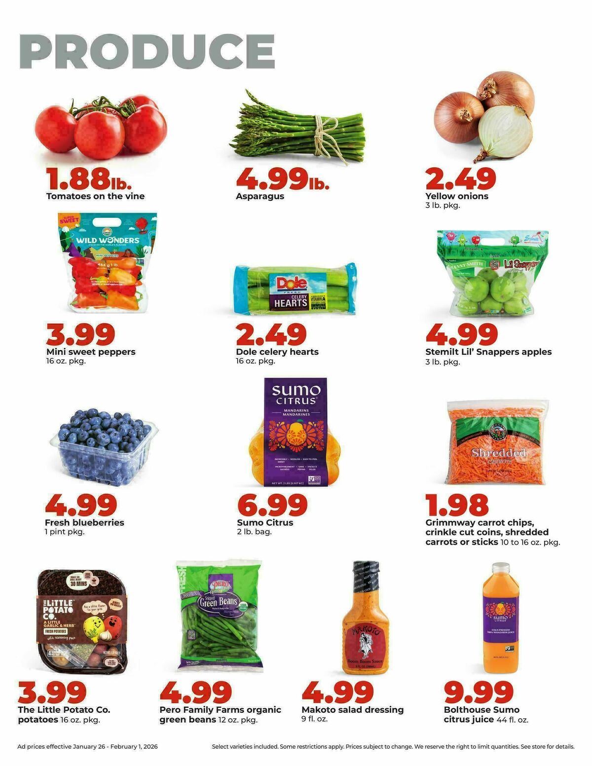 Hy-Vee Weekly Ad from January 26