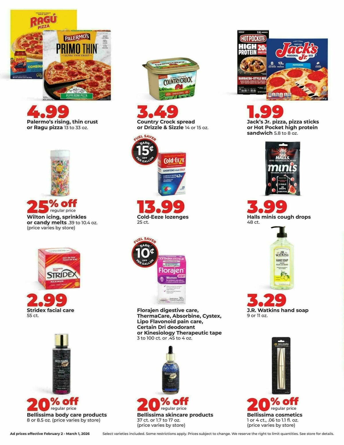 Hy-Vee Deals Good All Month Long Weekly Ad from February 2