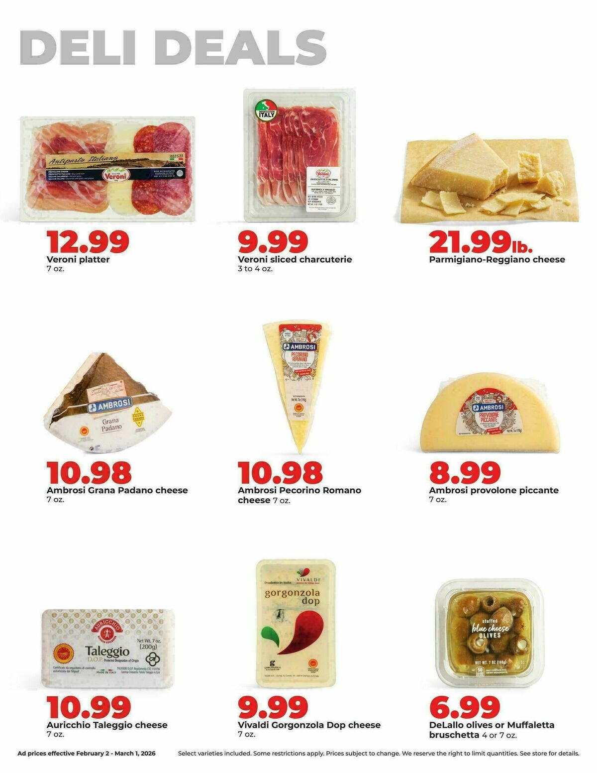 Hy-Vee Deals Good All Month Long Weekly Ad from February 2