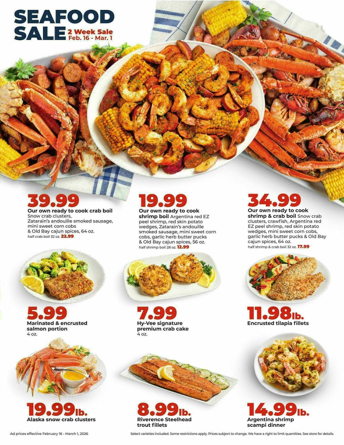 Hy-Vee Weekly Ad from February 16