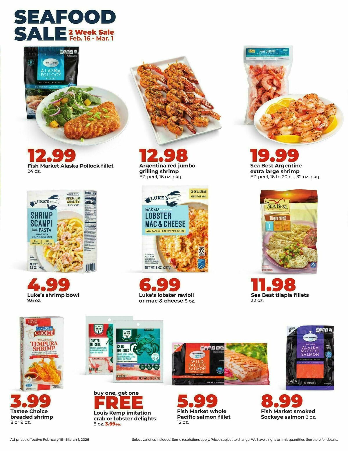 Hy-Vee Weekly Ad from February 16