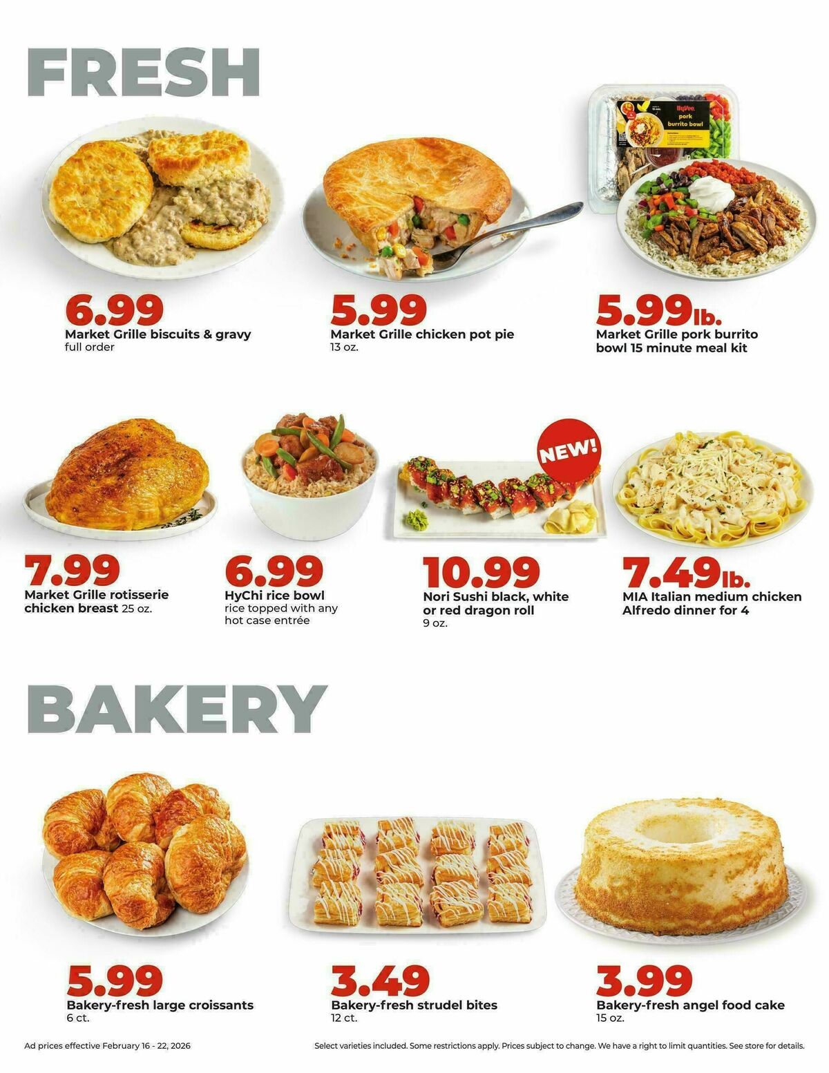 Hy-Vee Weekly Ad from February 16