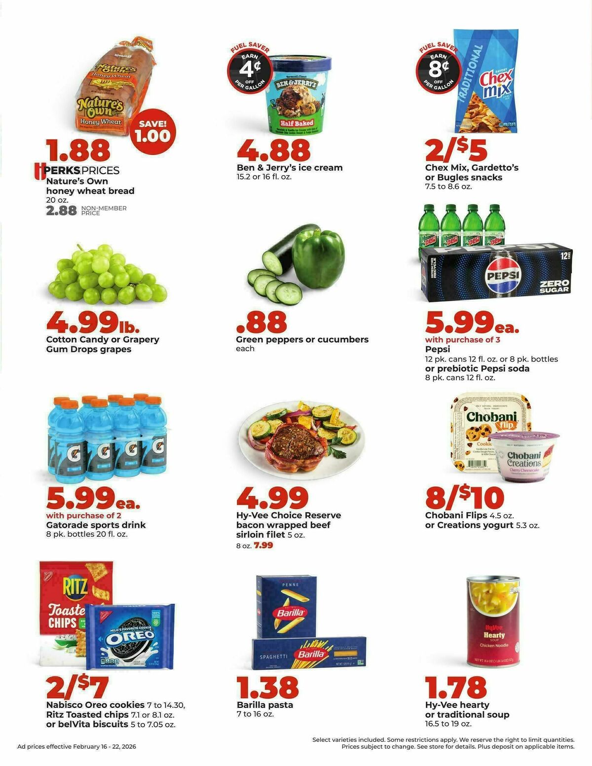 Hy-Vee Weekly Ad from February 16