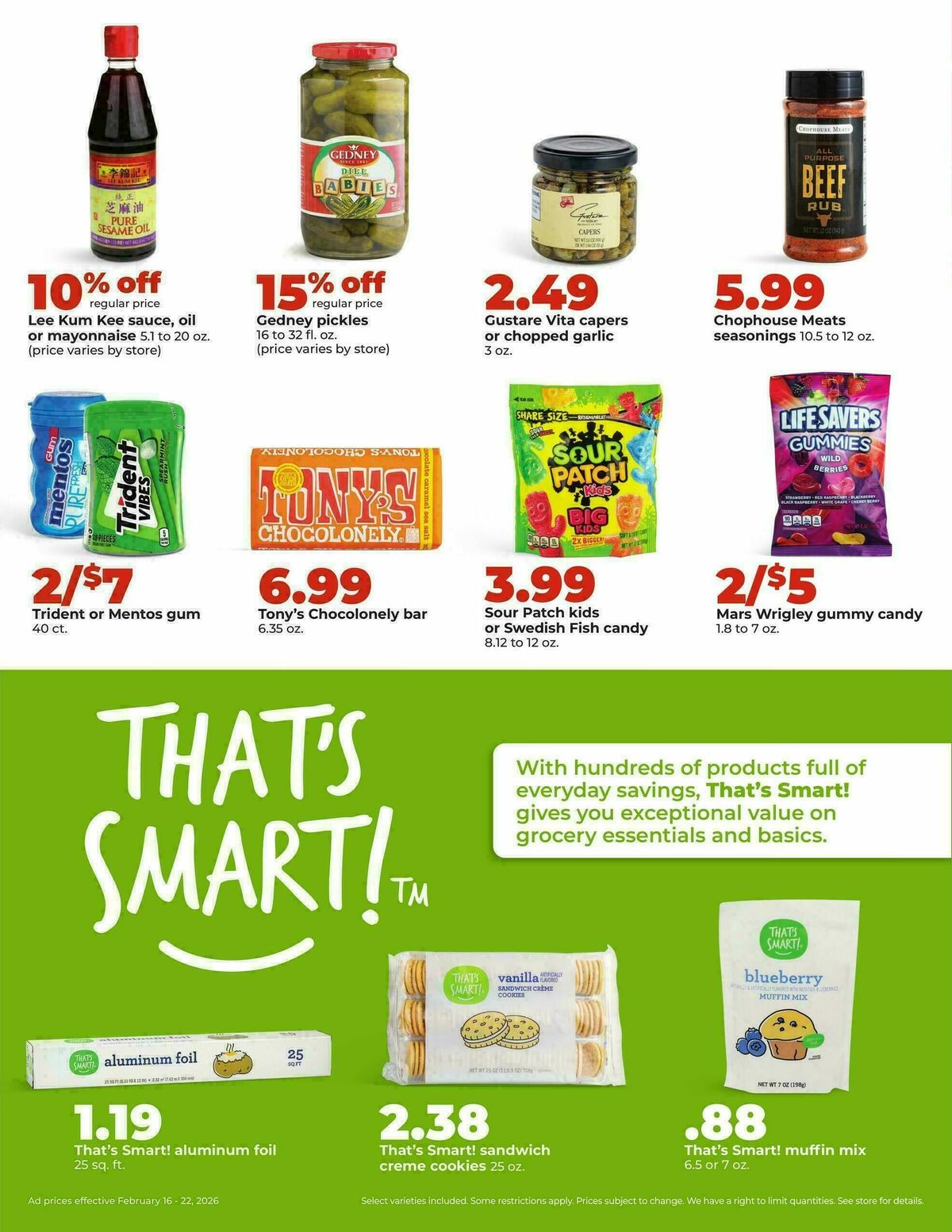 Hy-Vee Weekly Ad from February 16