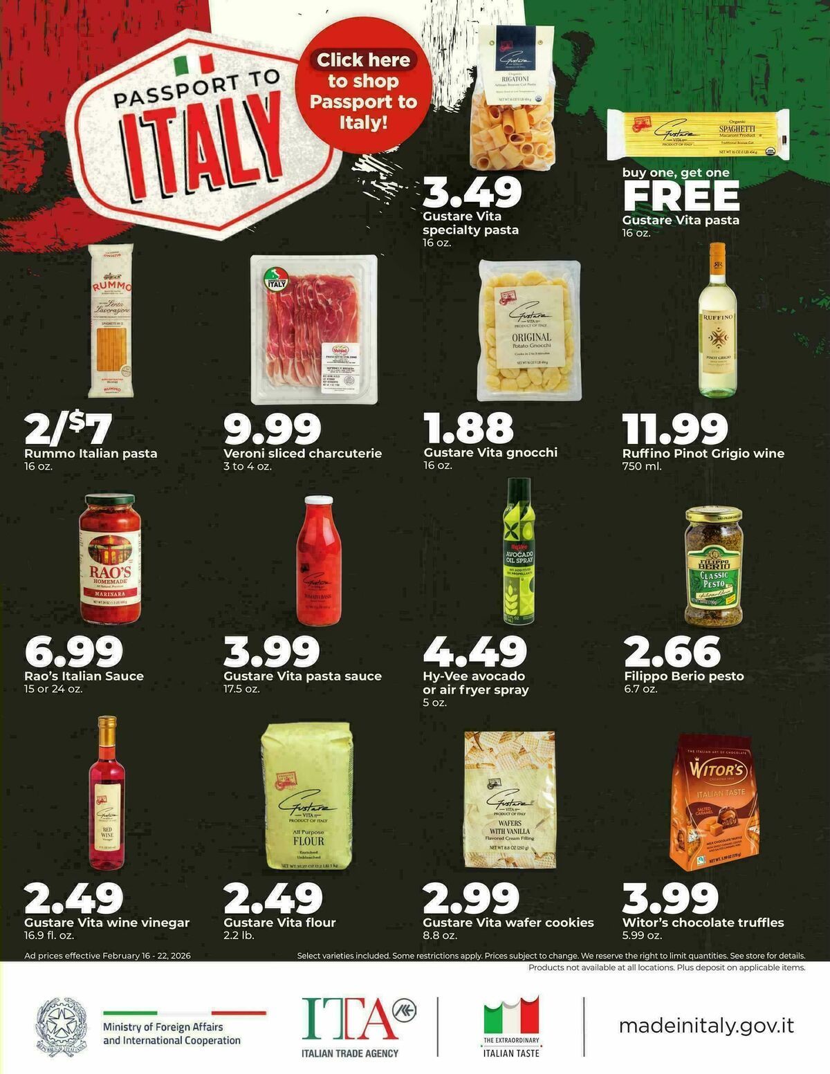 Hy-Vee Weekly Ad from February 16