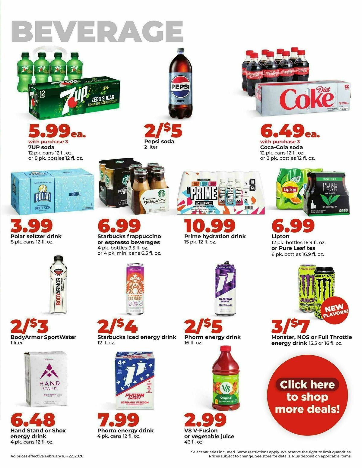 Hy-Vee Weekly Ad from February 16