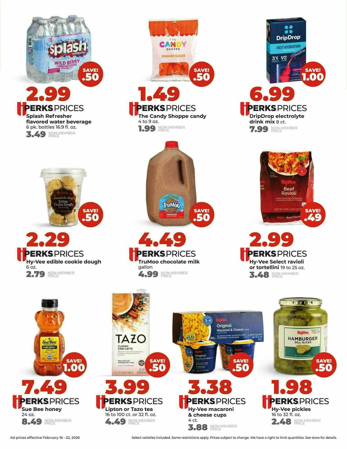 Hy-Vee Weekly Ad from February 16