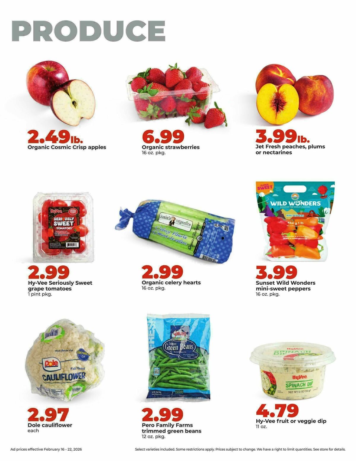 Hy-Vee Weekly Ad from February 16
