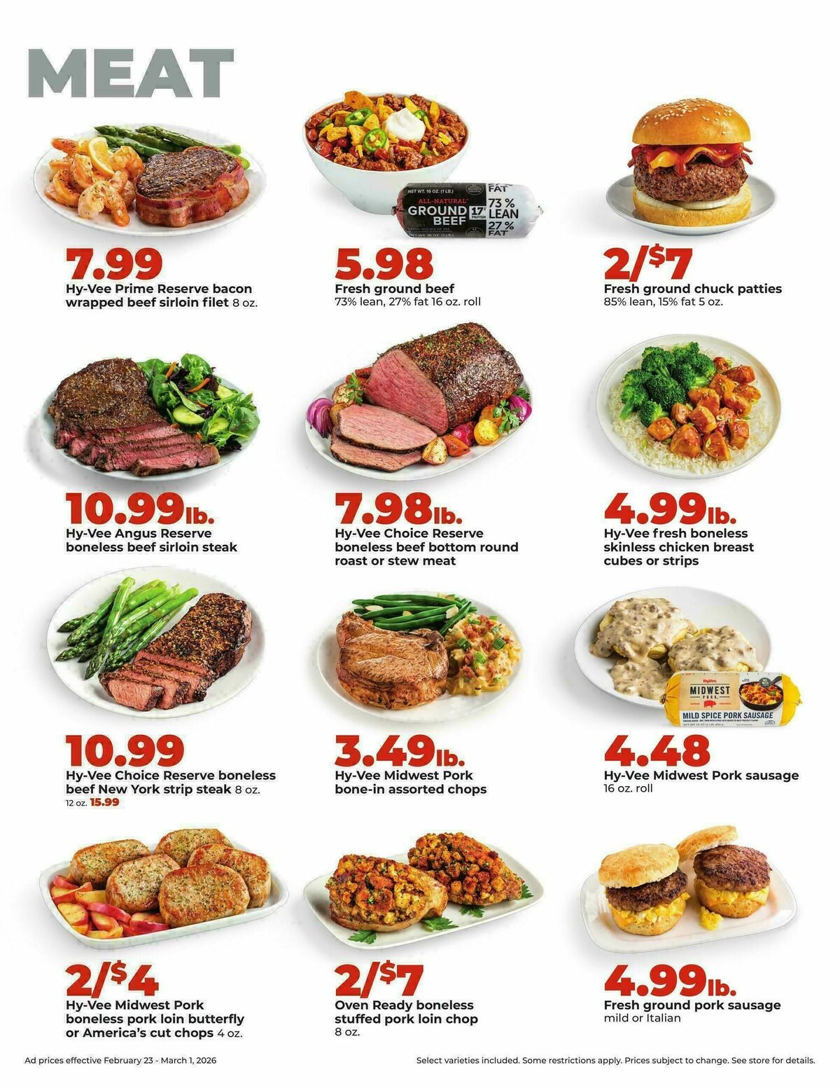 Hy-Vee Weekly Ad from February 23