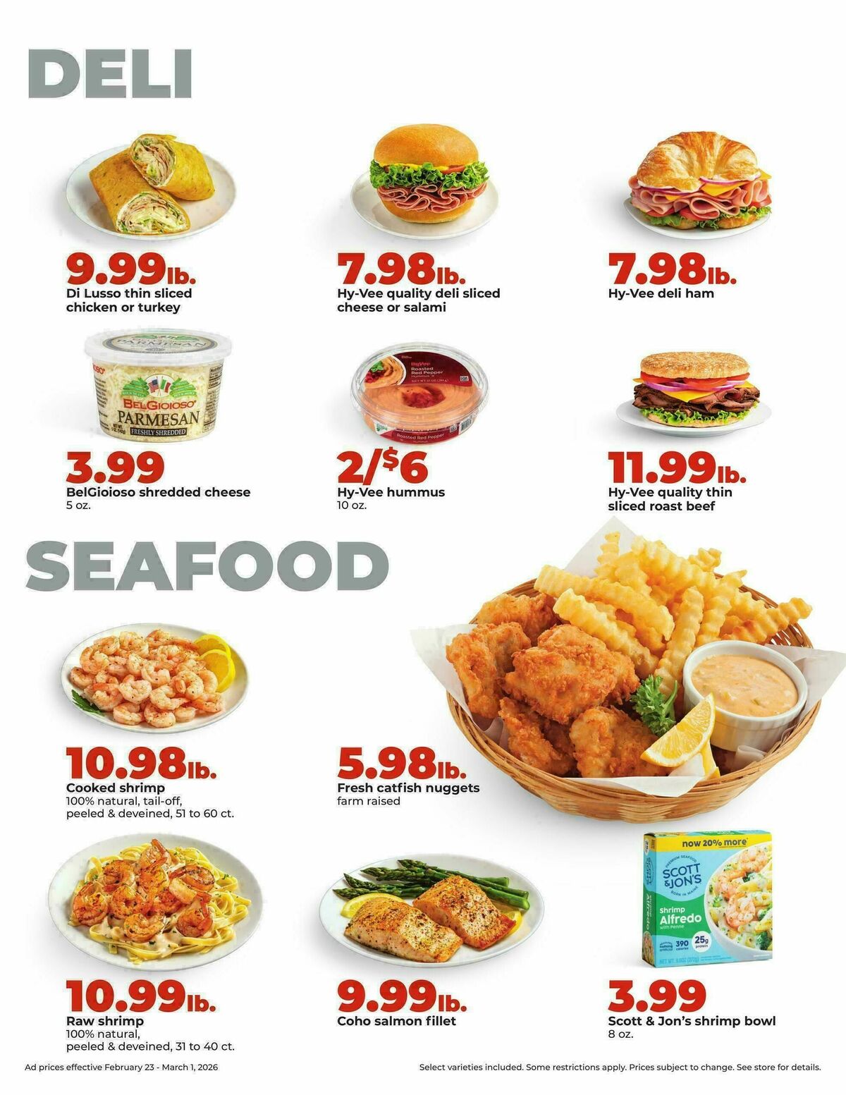 Hy-Vee Weekly Ad from February 23