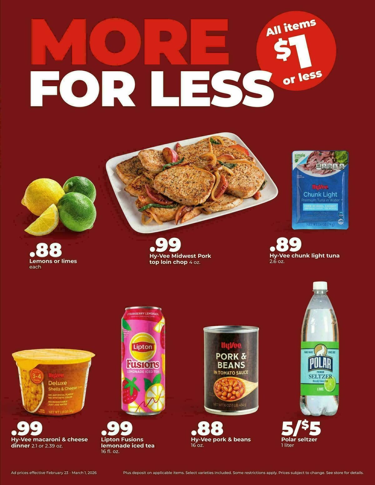 Hy-Vee Weekly Ad from February 23