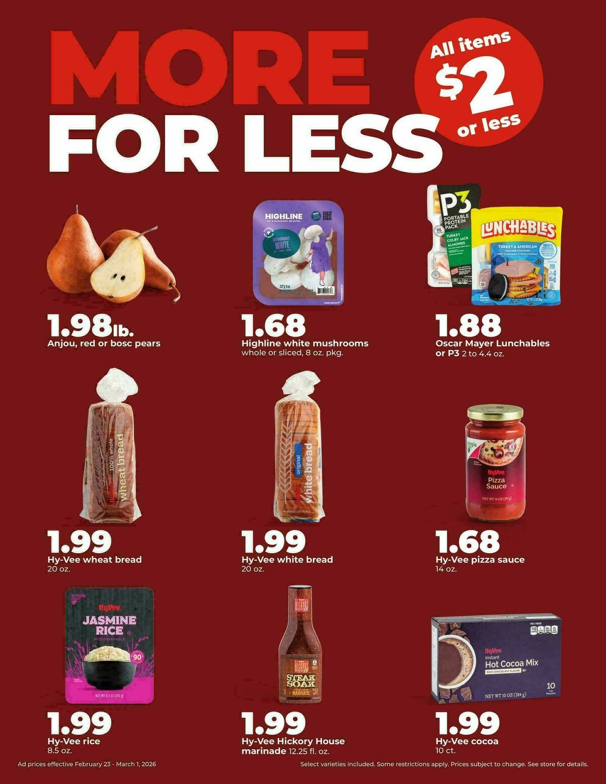 Hy-Vee Weekly Ad from February 23